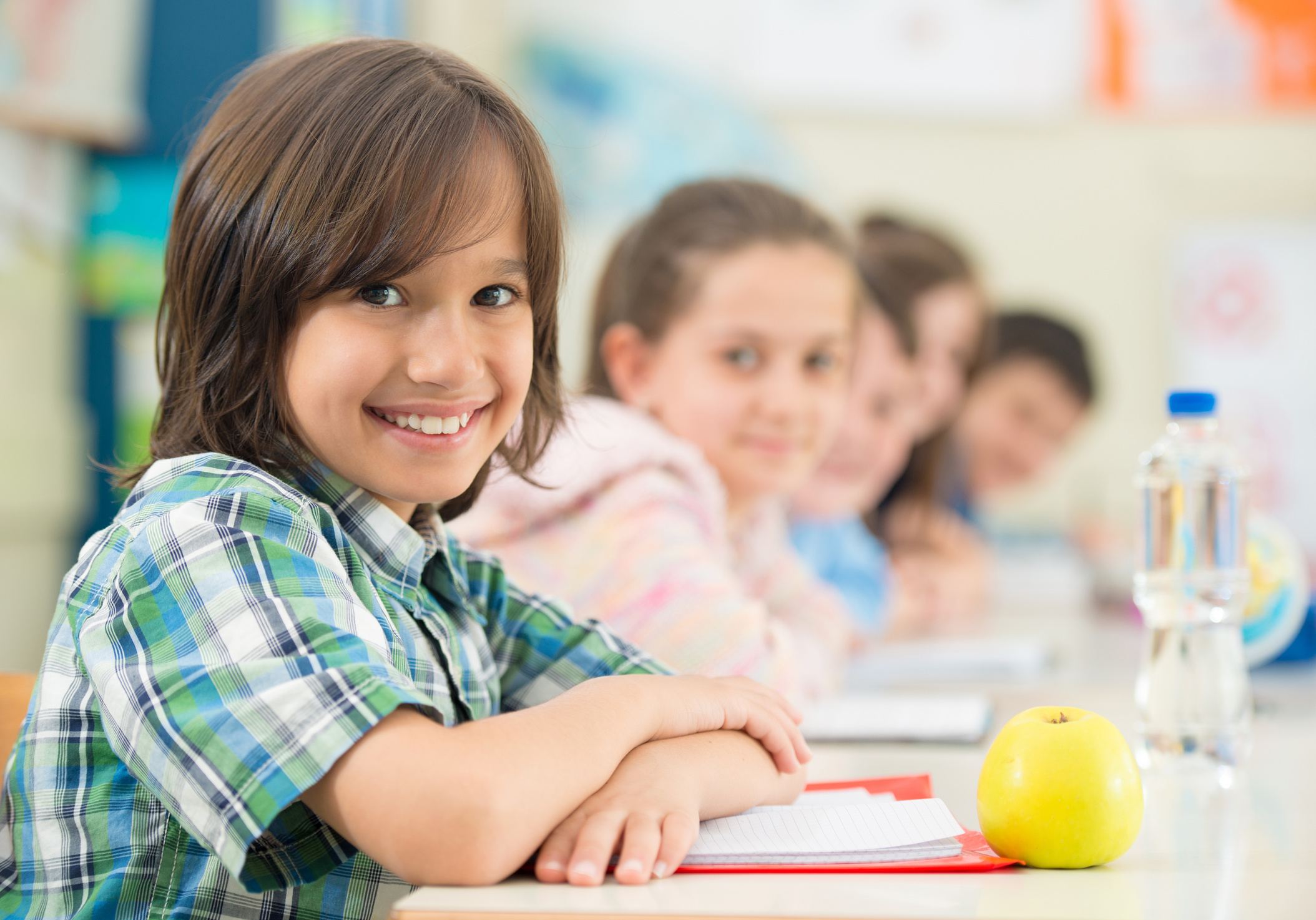 Happy Children Learning 